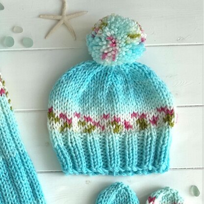 Hope Hat, Gloves and Scarf