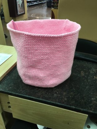 Yarn Basket-Pink
