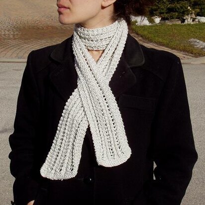 Lacy Ribs Scarf