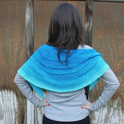 Laguna Beach Shawl - knitting pattern