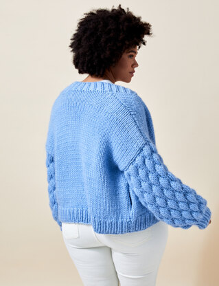 Made with Love - Tom Daley Bubble XS Cardigan Knitting Kit
