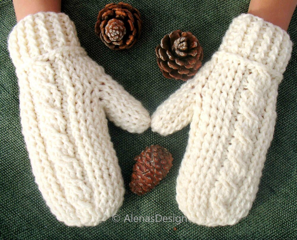 Brianna Children's Mittens Crochet pattern by Alena Byers LoveCrafts