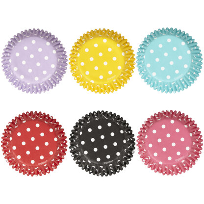 Wilton Assorted Polka Dot Cupcake Liners, 300-Count