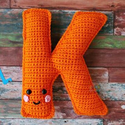 Letter K Alphabet Kawaii Cuddler™