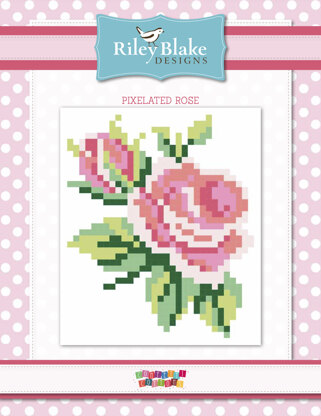 Riley Blake Pixelated Rose - Downloadable PDF