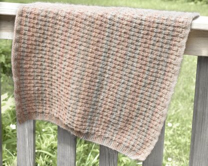 Wavy Rib Baby Blanket