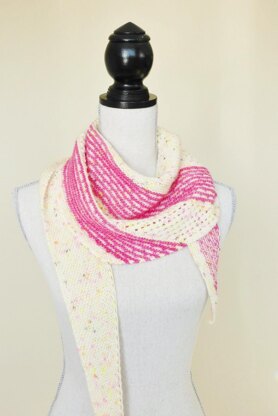 Saltwater Taffy Shawlette