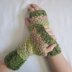 Irish Moss Cabled Mitts
