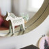 Cotton Clara Dala Horse Embroidery Kit - 12cm