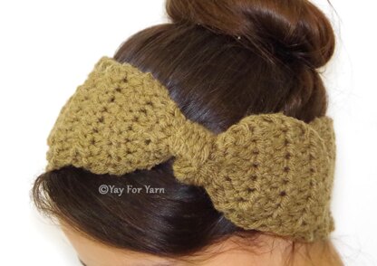 Knotted Bow Headband