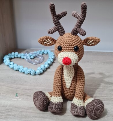 Rudolph the Reindeer - US Terminology - Amigurumi