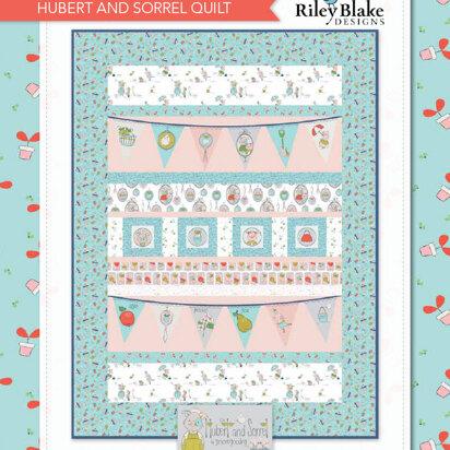 Riley Blake Hubert And Sorrel Quilt - Downloadable PDF