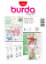 Burda Style Rabbit & Bear Toy Sewing Pattern B7409 - Paper Pattern, Size one size