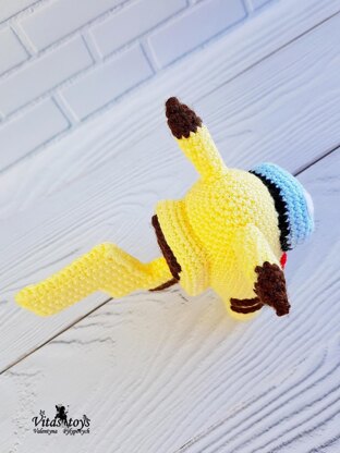 Pokemon Crochet Kit: Kit includes everything you need to make Pikachu and  instructions for 5 other Pok mon