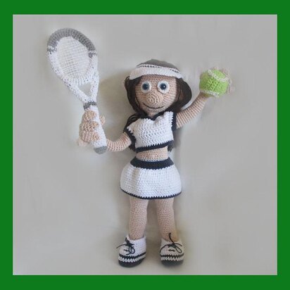 Tennis Girl Tina/Tennis Mädchen Tina