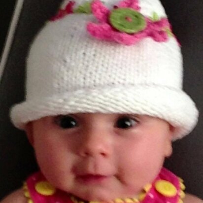 Beau's Fanciful Flower Baby and Toddler Hat