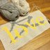 Love Crochet Throw Pillow