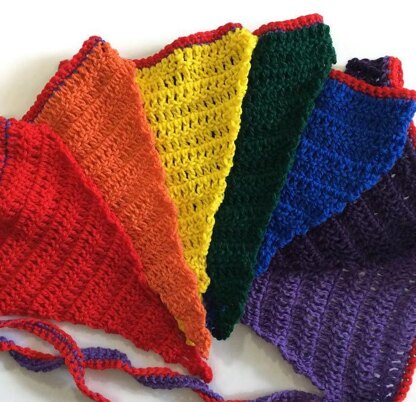 TigsTogs Rainbow Bunting Flags