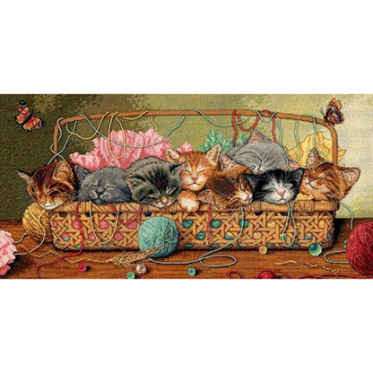 Dimensions Kitty Litter Cross Stitch Kit