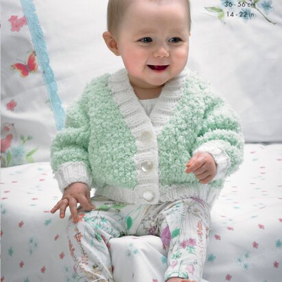 Cardigans in King Cole Cuddles and Comfort Chunky - 4176 - Downloadable PDF