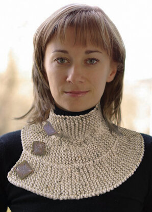 Nautilus Cowl in Knit One Crochet Too Brae Tweed - 1804 - Downloadable PDF