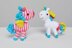 Sparkle & Shimmer Crochet Unicorn in Red Heart Amigurumi - LM6288 - Downloadable PDF