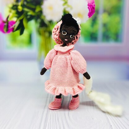 Amigurumi doll, crochet doll, crochet bunny, Baby Ruth