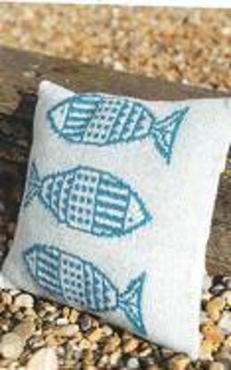 Decorative Fish Cushion Cover