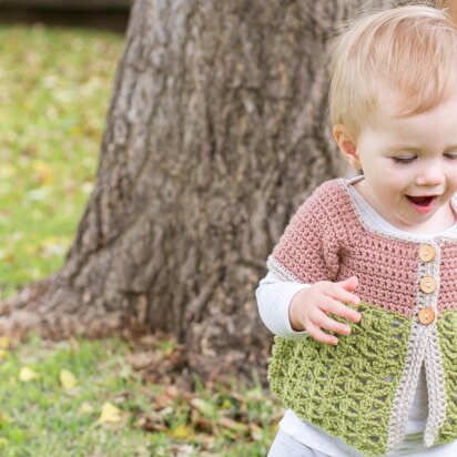 Secret Garden Toddler Cardigan