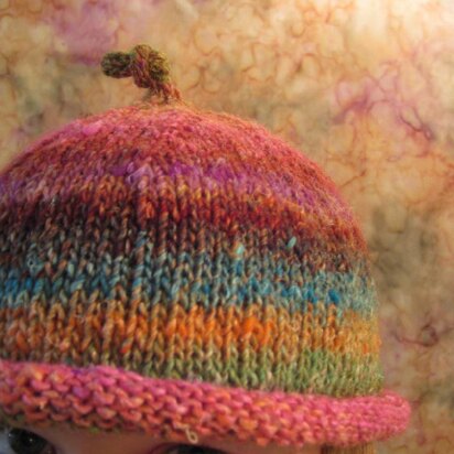 Scooter-Pie Hat & Fingerless Gloves - knitting pattern