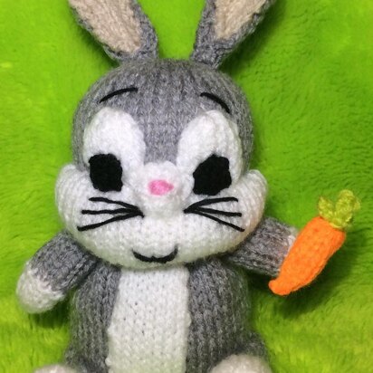 Bugs Bunny - knitting pattern