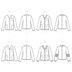 Simplicity Unisex Adaptive Cardigan S9488 - Sewing Pattern