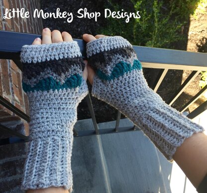 Alpine Fingerless Gloves