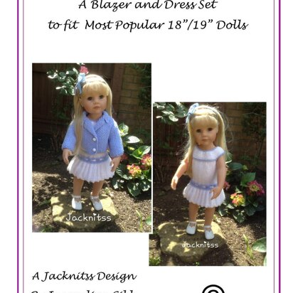 62 Blazer Set - knitting pattern