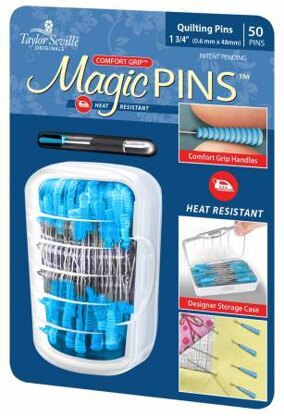 Taylor Seville Tailor Mate Magic Pins In Designer Case 50pc