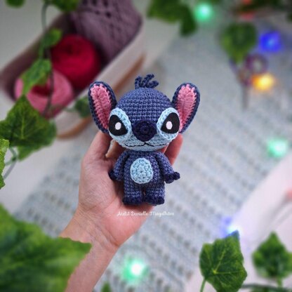 🌌 Chibi Stitch & Angel Amigurumi Pattern – Digital PDF 💙💗