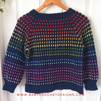 Adult Rainbow Drops Jumper