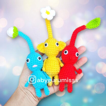 Set 5 pikmin and oatchi
