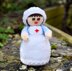 Miniature WWI Red Cross Nurse Doll Knitting Pattern - Toy Knitting Pattern