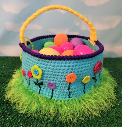 Flower Easter basket