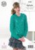 Sweater and Top in King Cole Opium - 4182 - Downloadable PDF