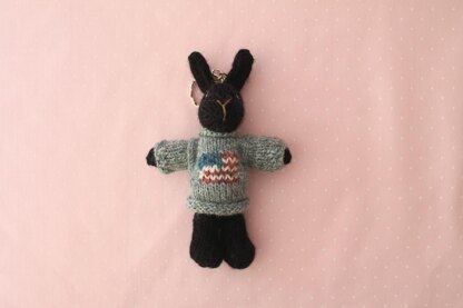 Bunny with flag jumper