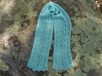 Mint Leaf Lace Scarf