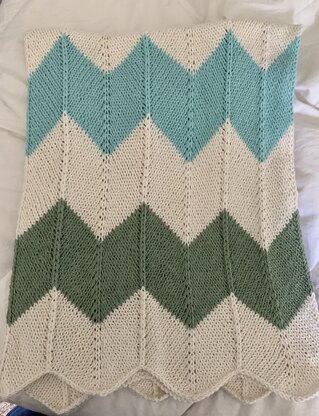 Chevron Baby Blanket