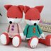 Toy crochet pattern of Fox