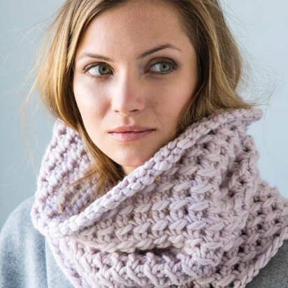 Coffeehouse Cowl in Berroco Noble - 379-1 - Downloadable PDF