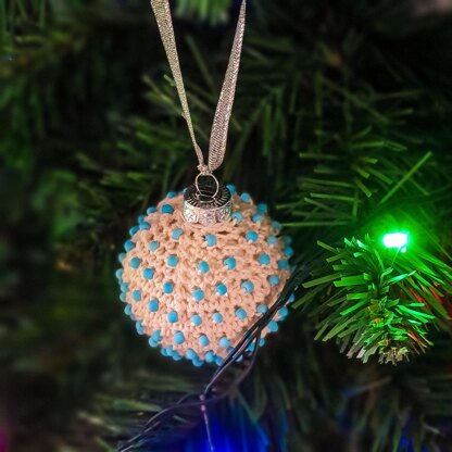 Beaded Christmas Baubles