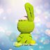 Zombie bunny rabbit Halloween