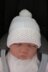 Libby Lace Newborn Baby Car Seat Blanket & Hat