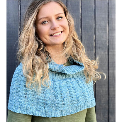 Plymouth Yarn 3346 Cabled Cowl PDF